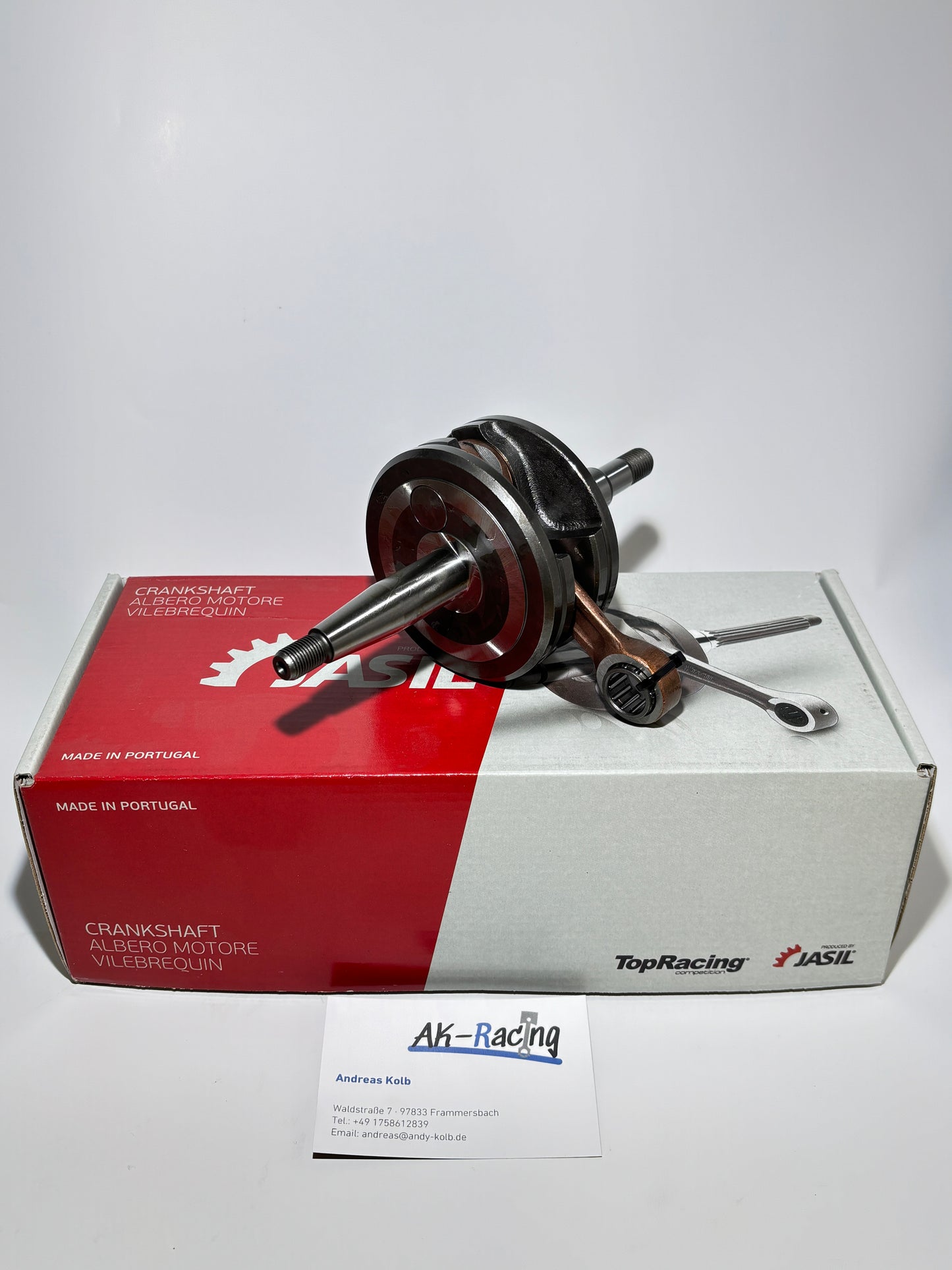 Jasil Kurbelwelle, TopRacing, Sachs 506, Hercules GT, Supra 4GP, KTM Bora 25