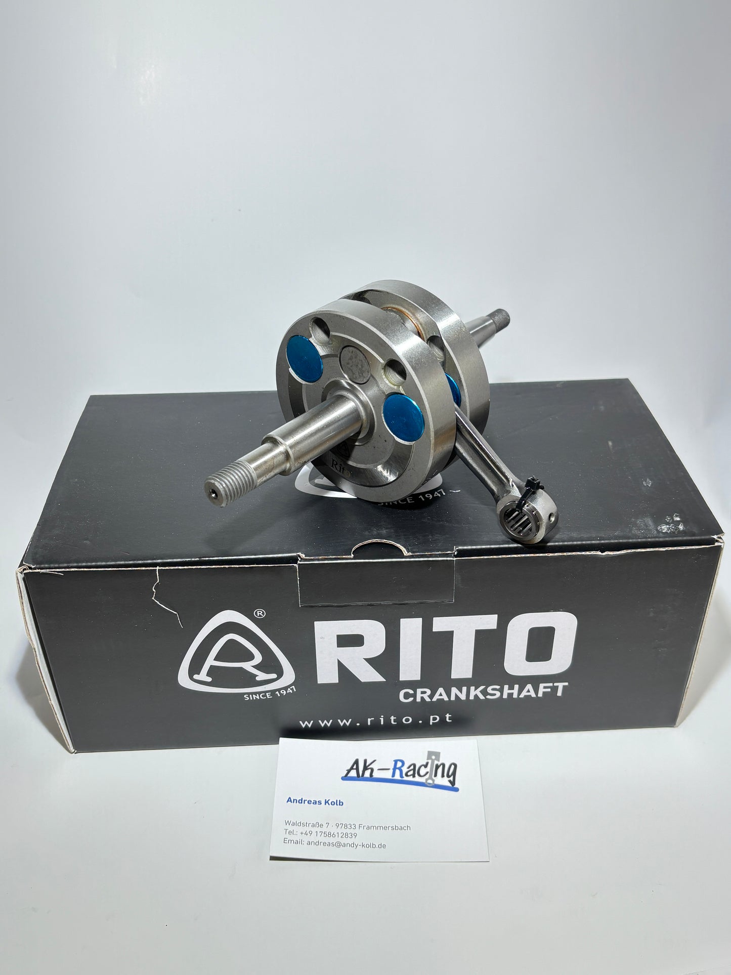 Rito Vollwangenkurbelwelle 44mm Hub, Sachs 3/4-Gang, Hercules Prima GT, KTM Bora 25