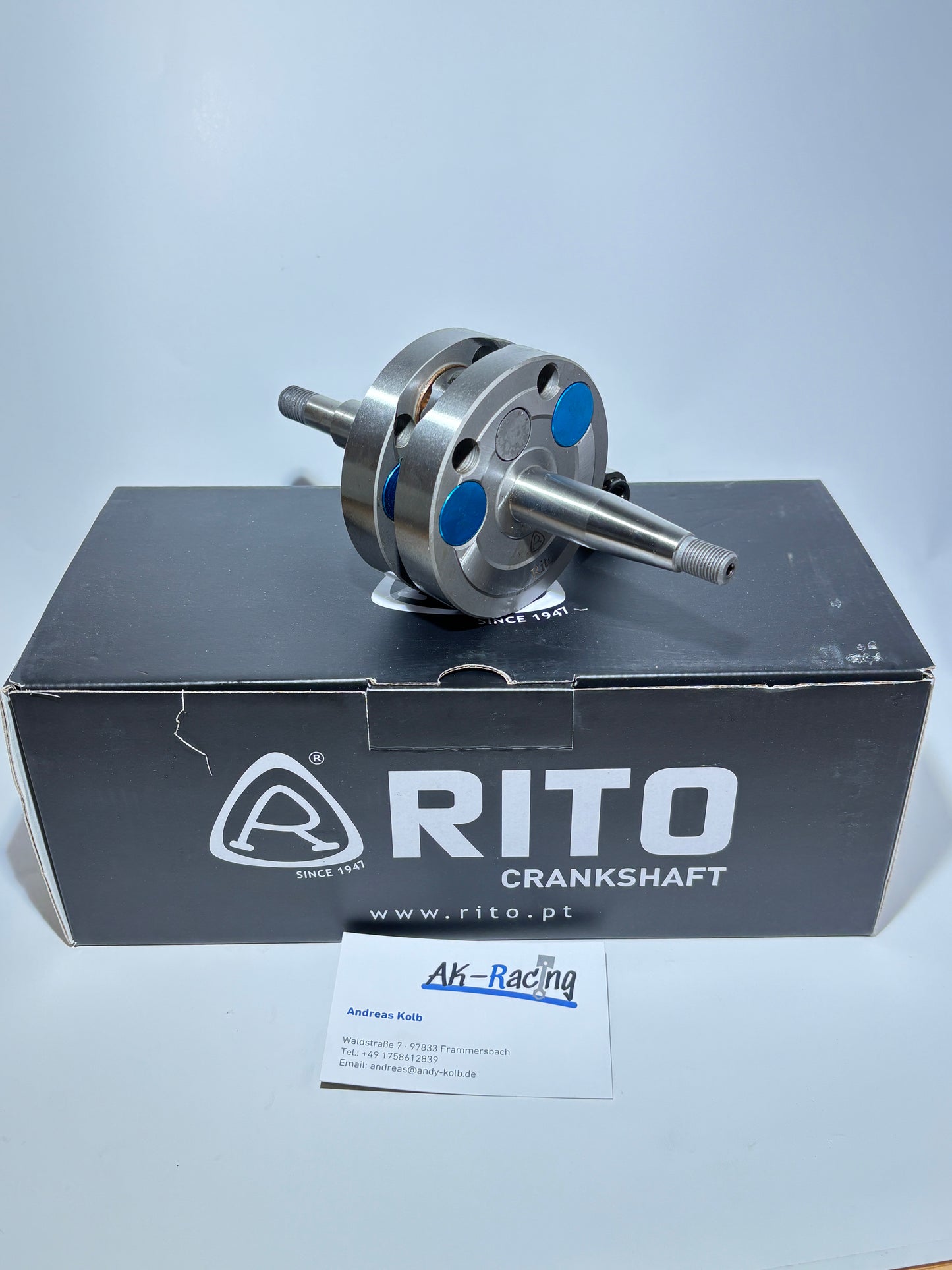 Rito Vollwangenkurbelwelle 44mm Hub, Sachs 3/4-Gang, Hercules Prima GT, KTM Bora 25