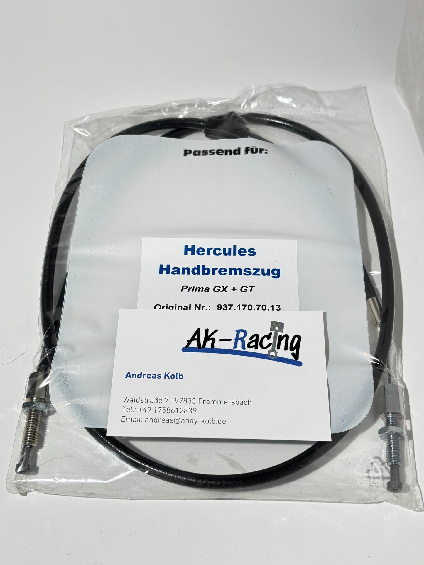 Handbremszug Hercules GT/GX