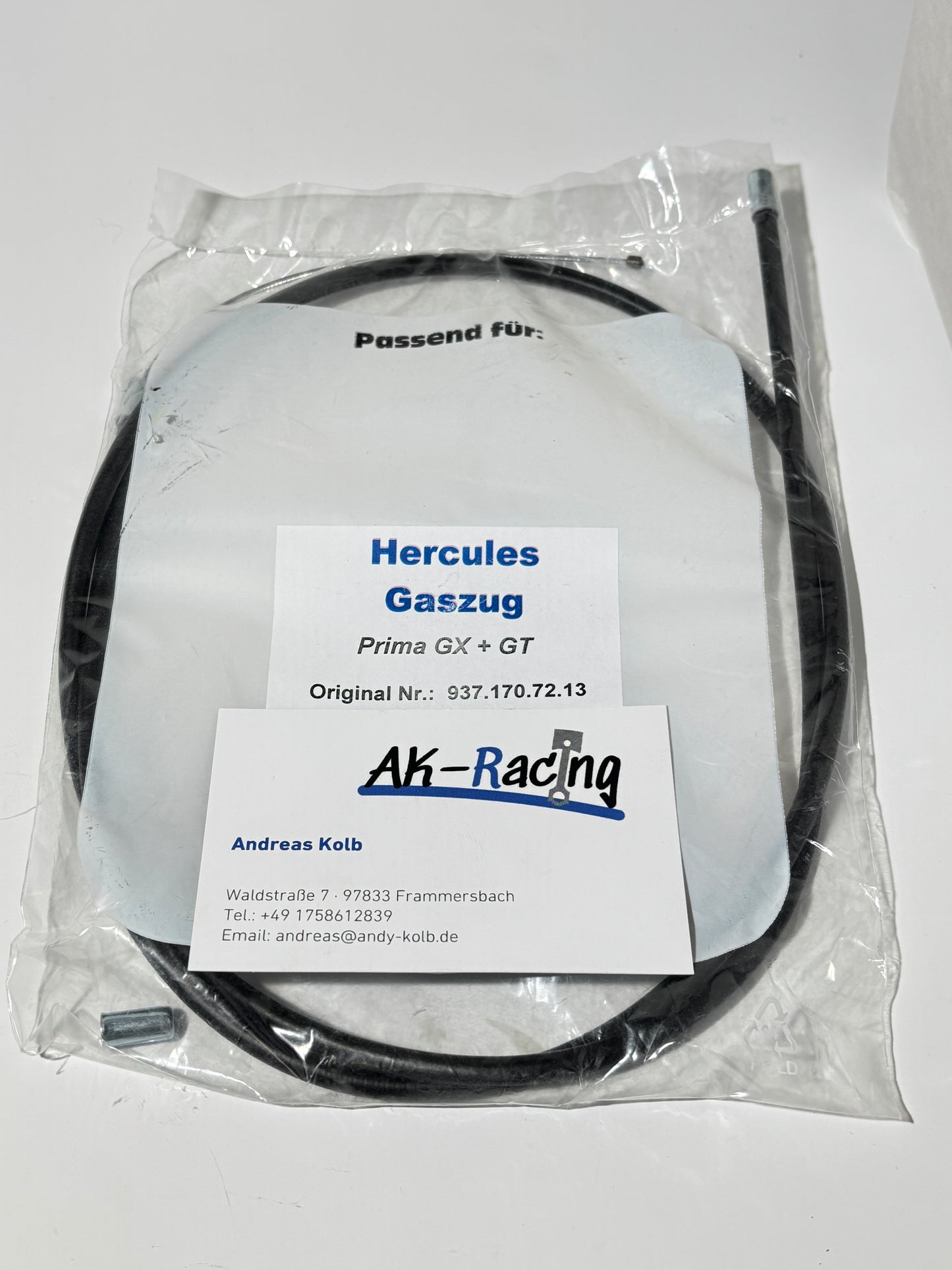 Gaszug Hercules Prima GT/GX