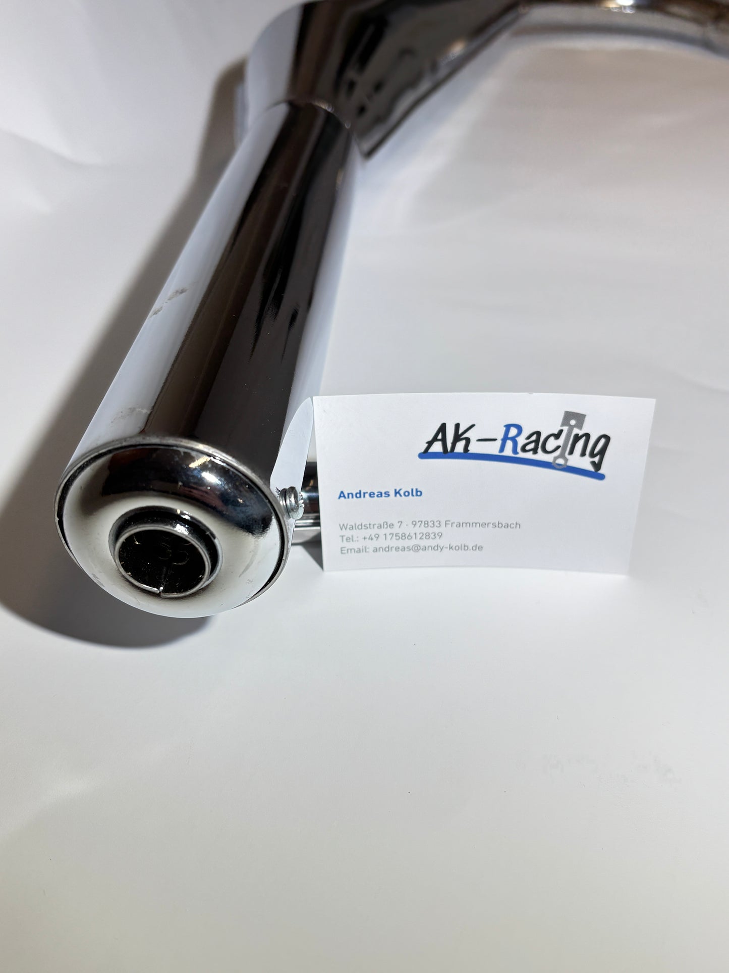 Auspuffanlage "Faust"-Nachbau, Zündapp KS50, GTS, CS