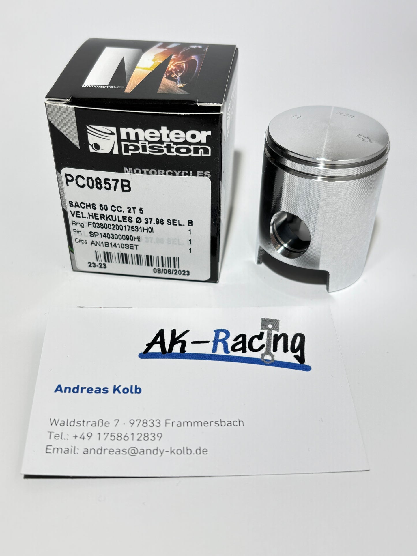 Meteor 2-Ring Kolben, Hercules, Sachs