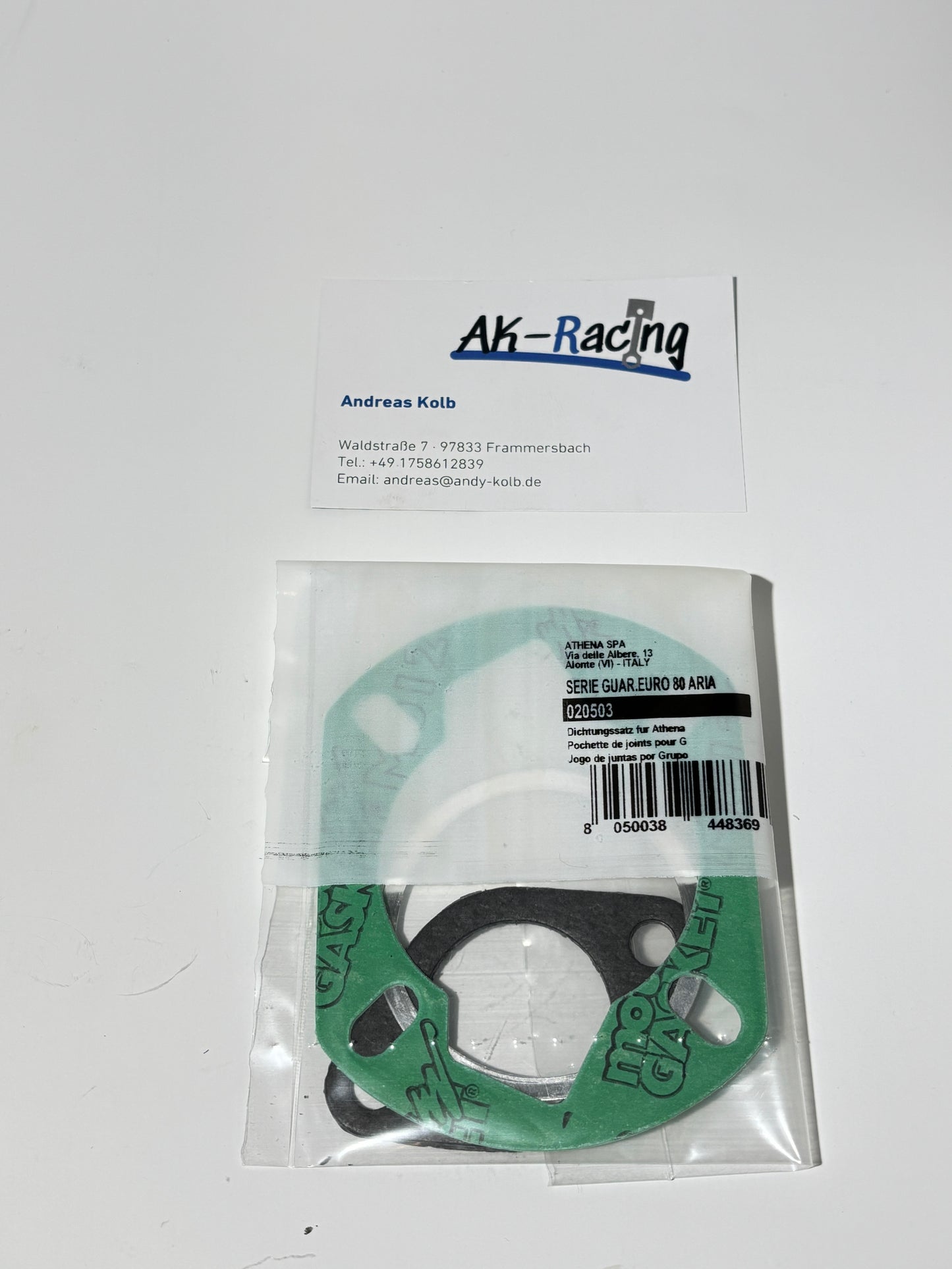 Athena Zylinderdichtsatz 48mm, 80ccm³, Sachs 506, Sachs 50s, Hercules Prima GT, Hercules Prima GX, Hercules K50