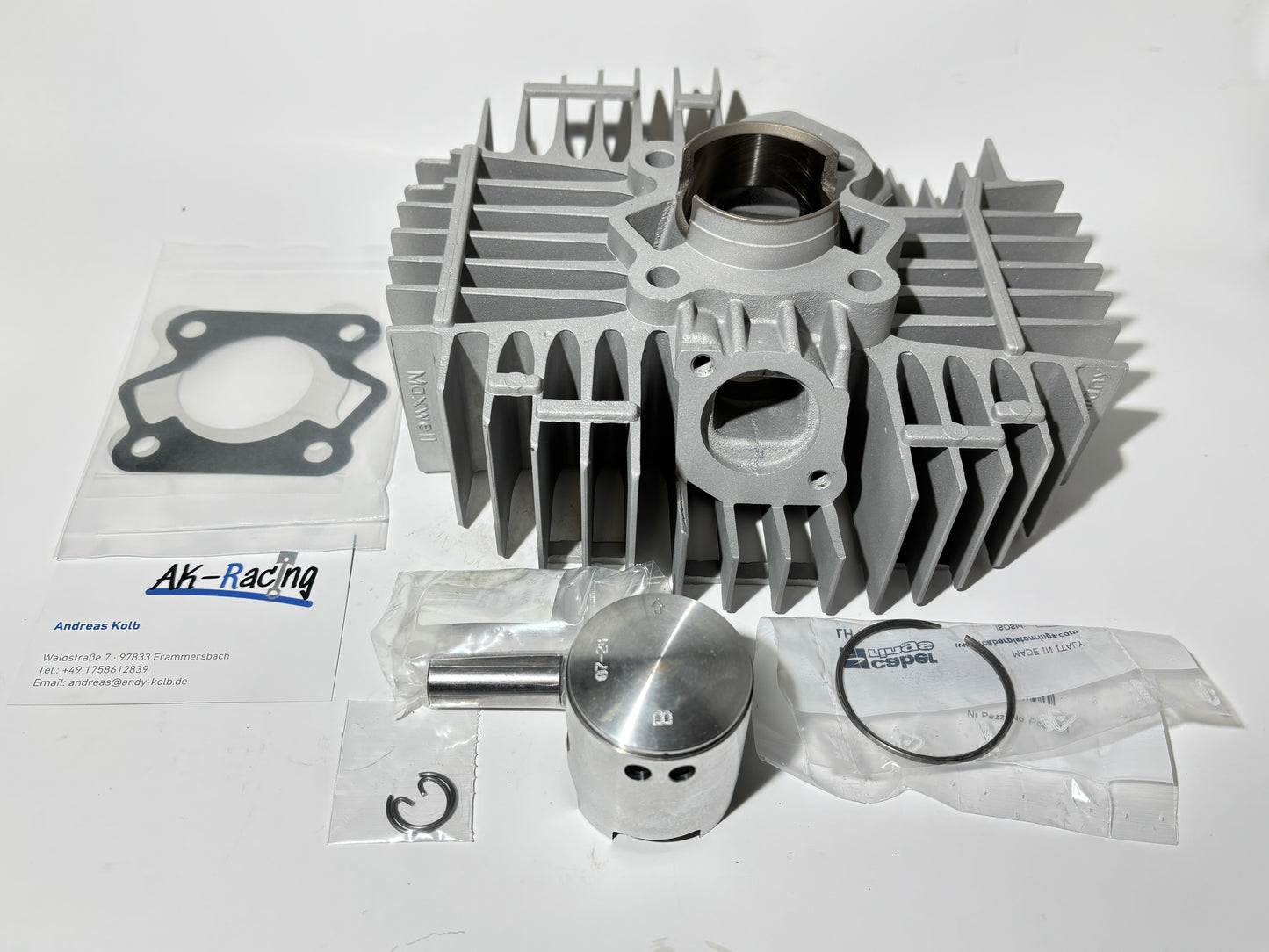Tuningzylinder AJH, Rennzylinder 44mm, Kreidler
