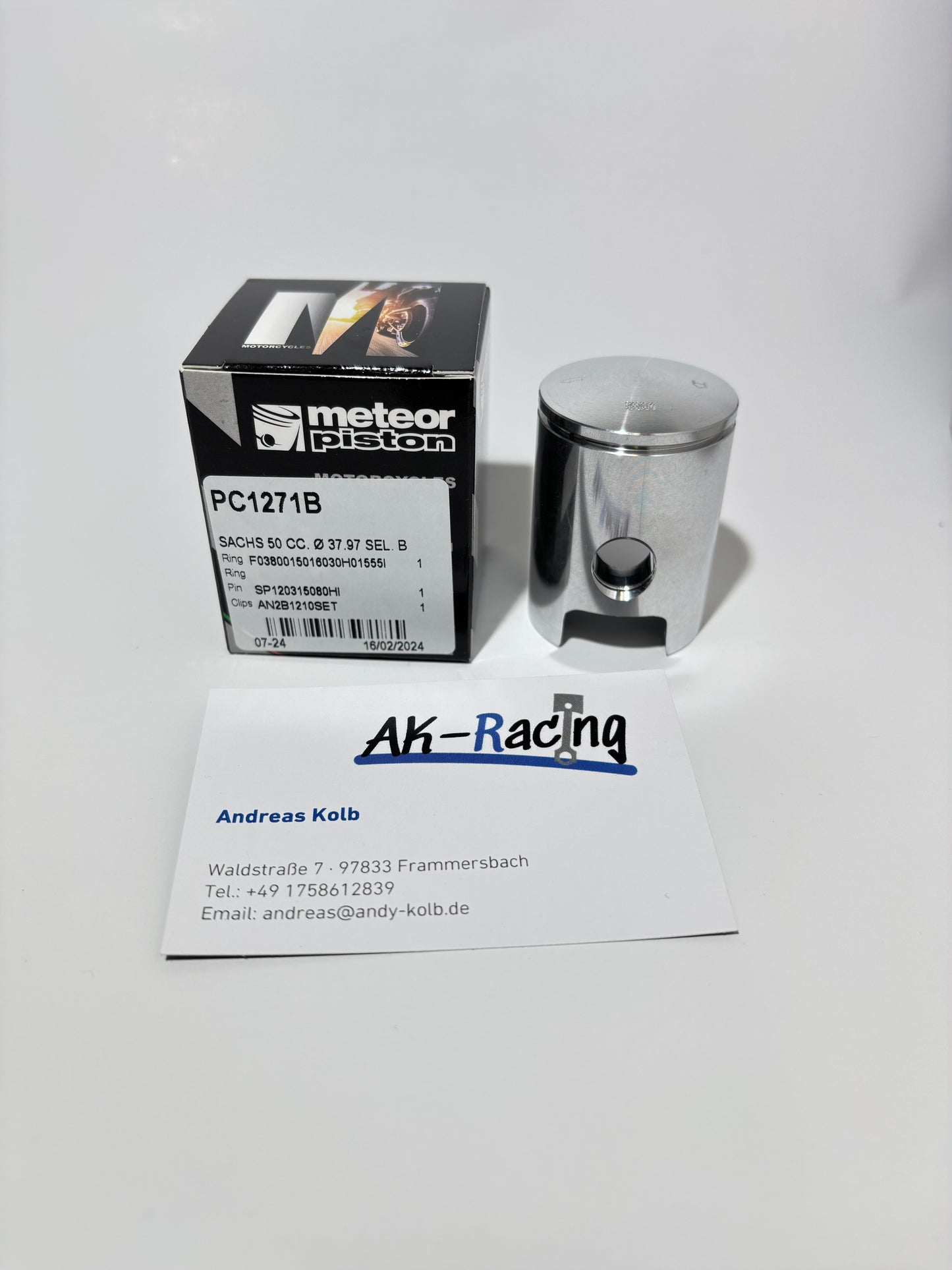 Meteor 1-Ring Kolben, Sachs, Hercules