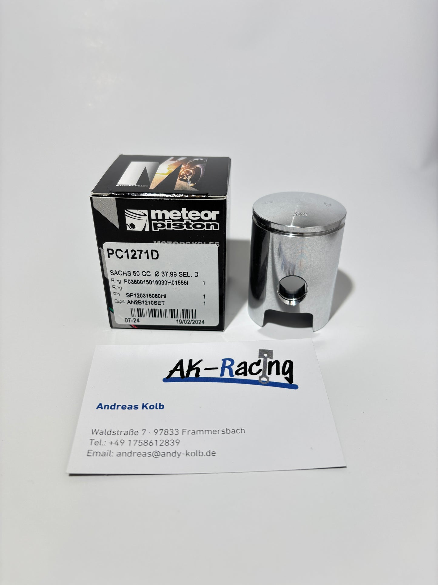 Meteor 1-Ring Kolben, Sachs, Hercules