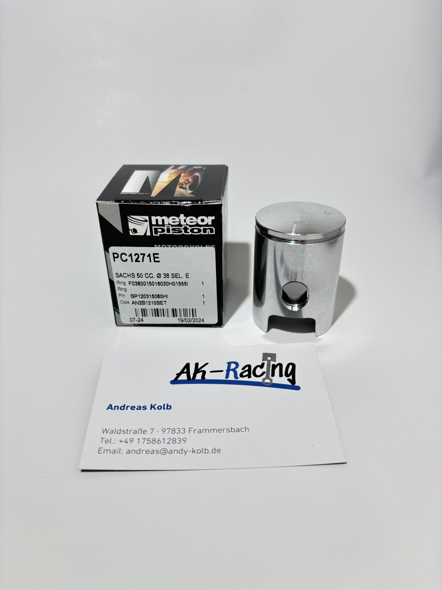 Meteor 1-Ring Kolben, Sachs, Hercules