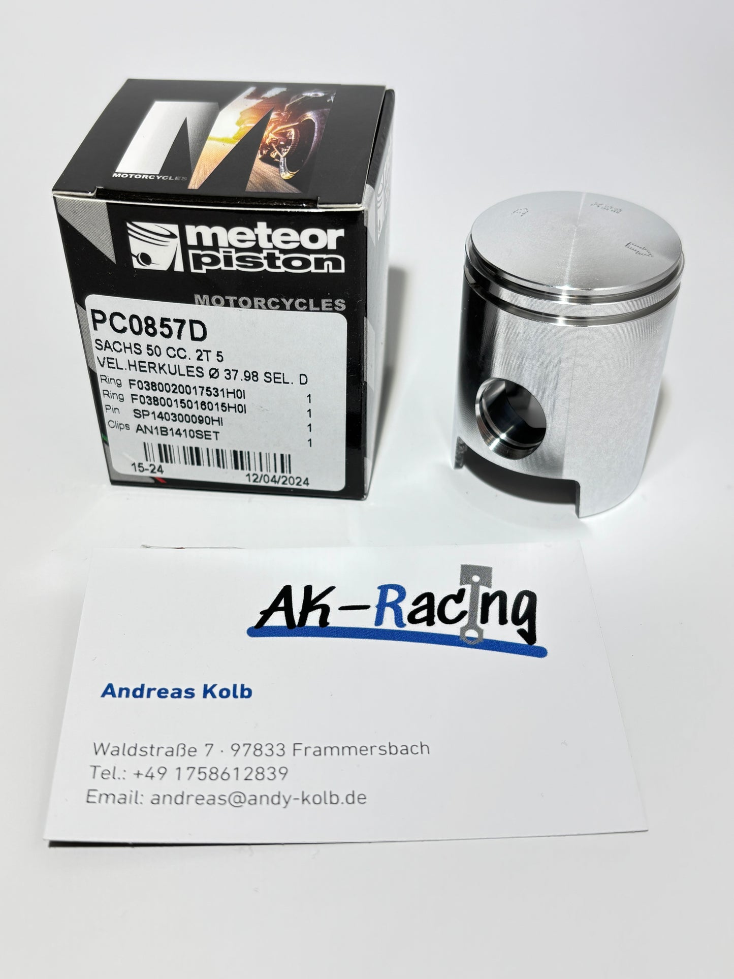 Meteor 2-Ring Kolben, Hercules, Sachs