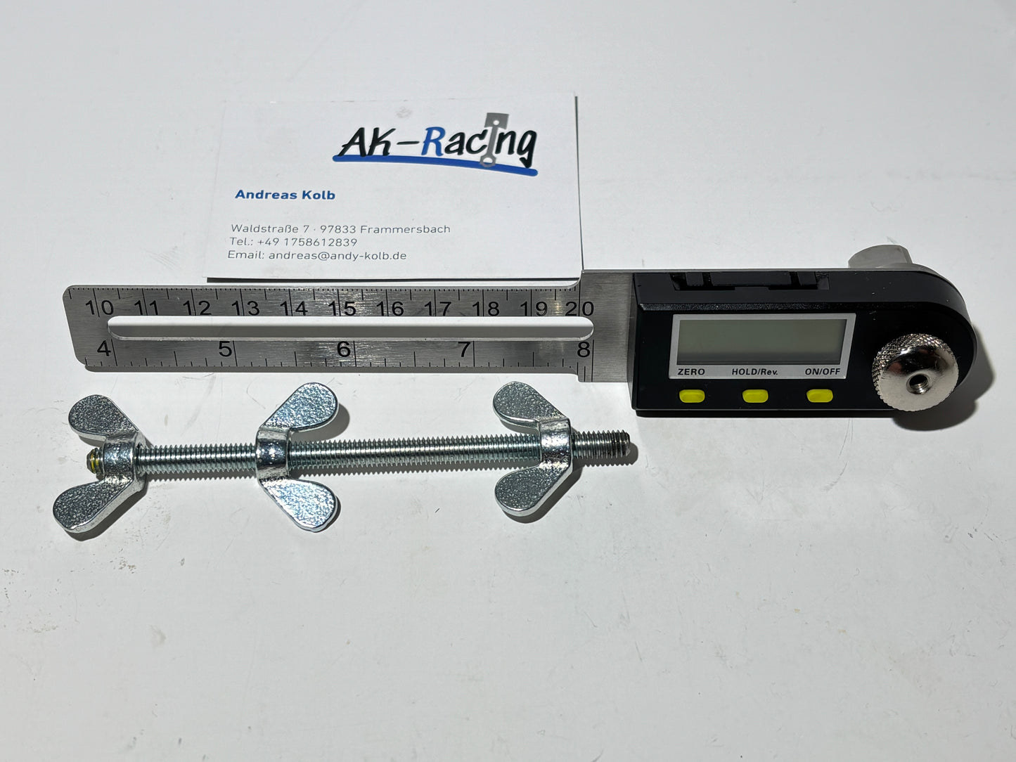 Winkelmesser digital, Gradscheibe digital