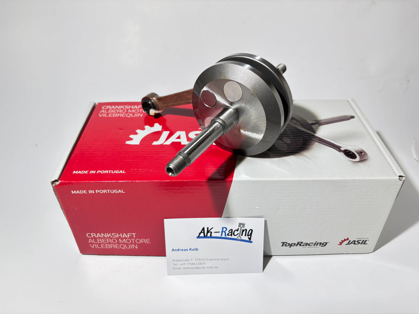Jasil Evolution Kurbelwelle, TopRacing, Sachs 505, Hercules Prima5