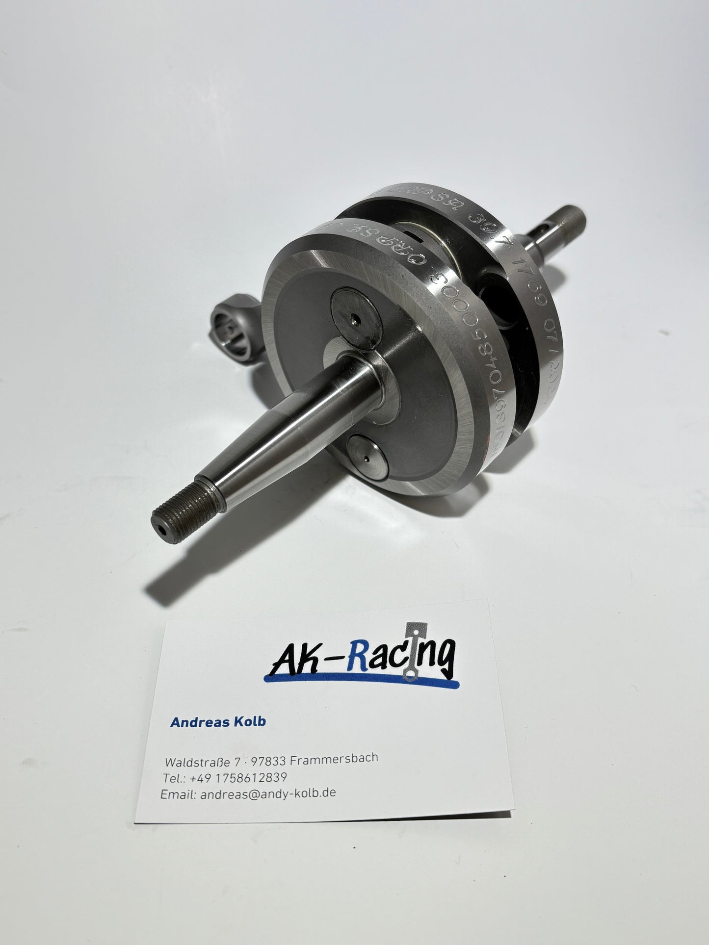 AK-Racing Vollwangenkurbelwelle High-End 39,7mm Hub, Sachs 506, Hercules Prima GT, KTM Bora 25