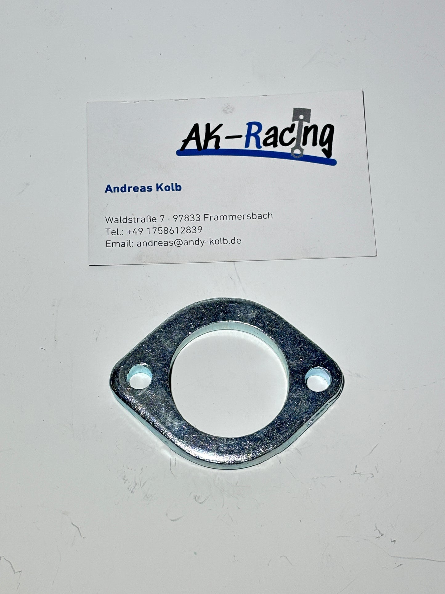 Flanschplatte Auspuff 32mm universal, Hercules, Sachs, Kreidler
