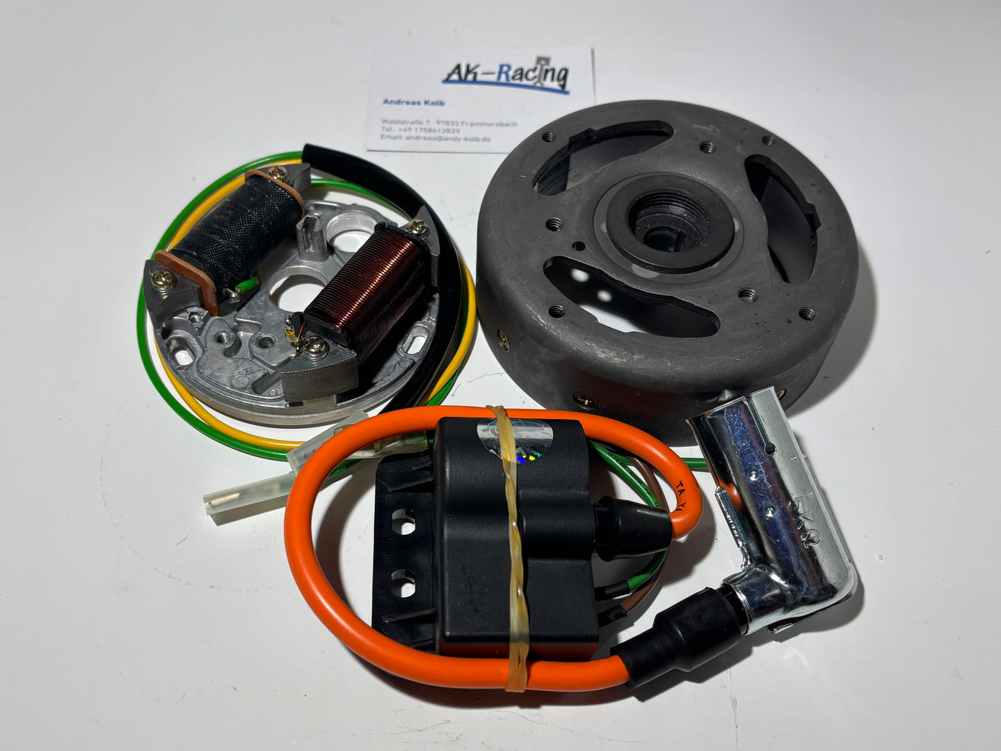 Zündung 12V/35W elektronisch, rechtsdrehend, Sachs 506, Puch Maxi