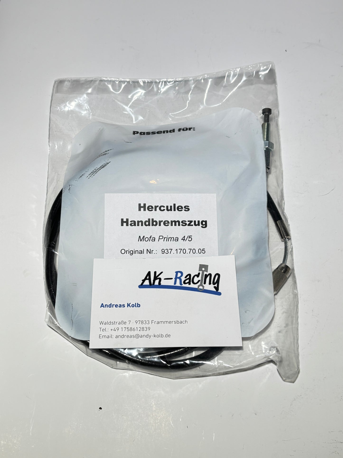 Handbremszug Hercules Prima 4, Prima 5