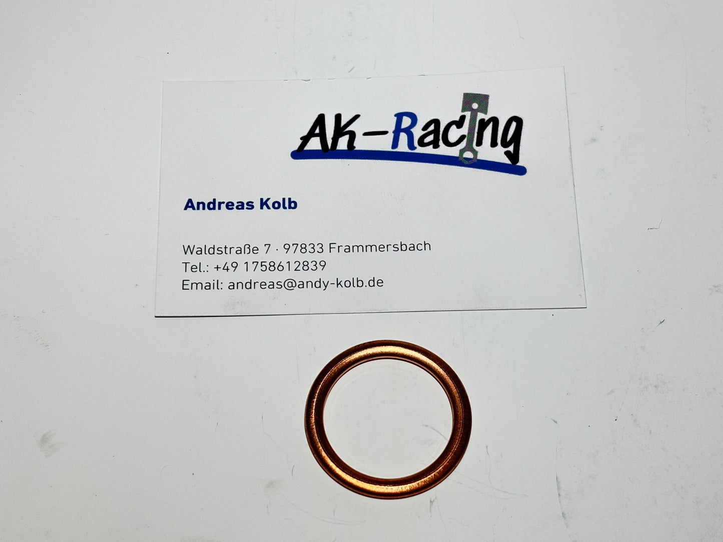 Kupferdichtring 22x29x2, Krümmer, Sachs 506, Hercules Prima GT, Hercules Prima GX