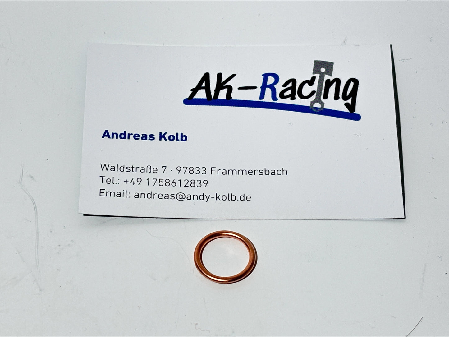 Kupferdichtring 12x16x2, Dekompressionsventil, Sachs 506, Hercules Prima GT, Hercules Prima GX