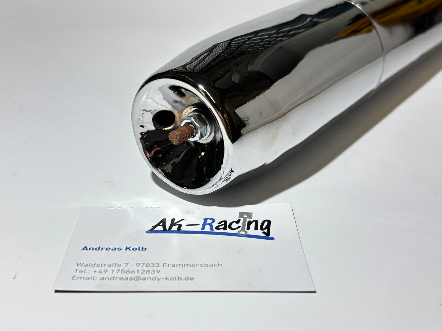 Auspuff Original-Nachbau, 28mm, Hercules