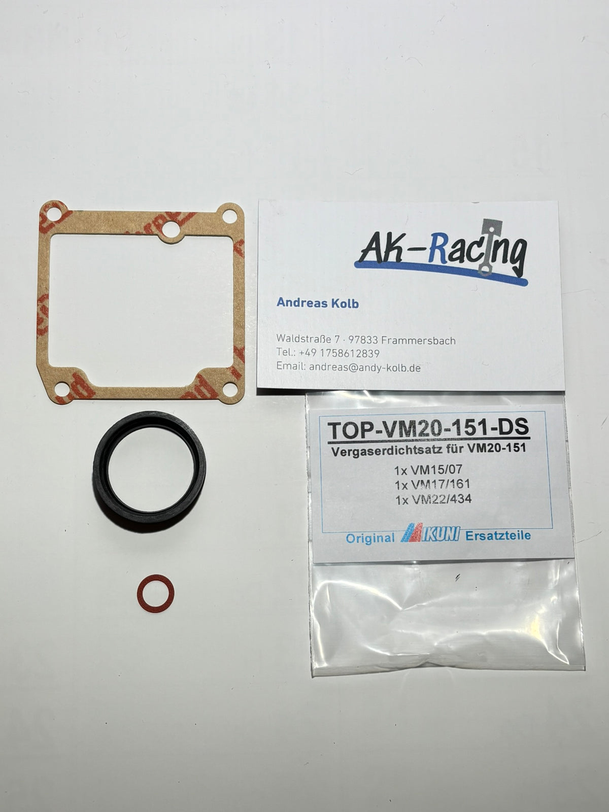 Dichtsatz für Mikuni VM20-151 Vergaser