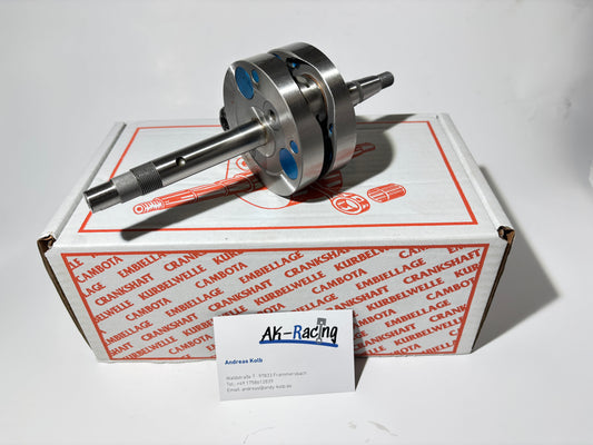 Rito Vollwangenkurbelwelle 41,8mm Hub, Zündapp 5-Gang, KS50