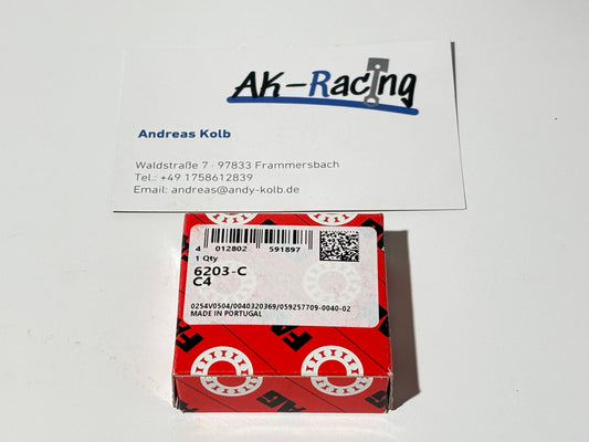 SKF/FAG 6203/C4 Kugellager, Sachs 506, Hercules Prima GT, Hercules Prima GX, KTM Bora