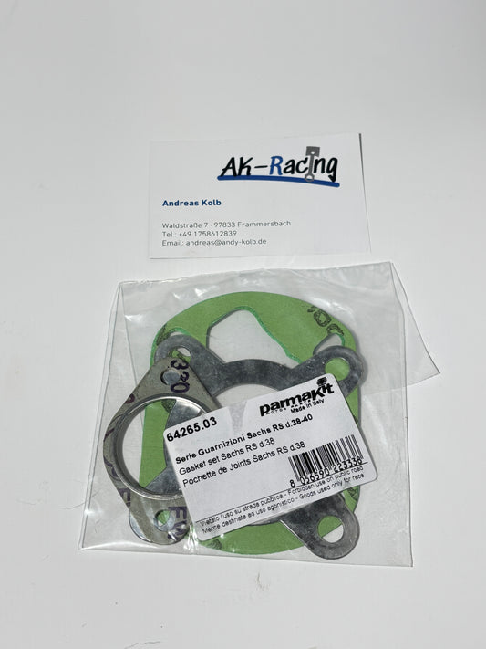 Parmakit Zylinderdichtsatz 38mm, 50ccm³, Sachs 506, Sachs 50s, Hercules Prima GT, Hercules Prima GX, Hercules K50 (Kopie)