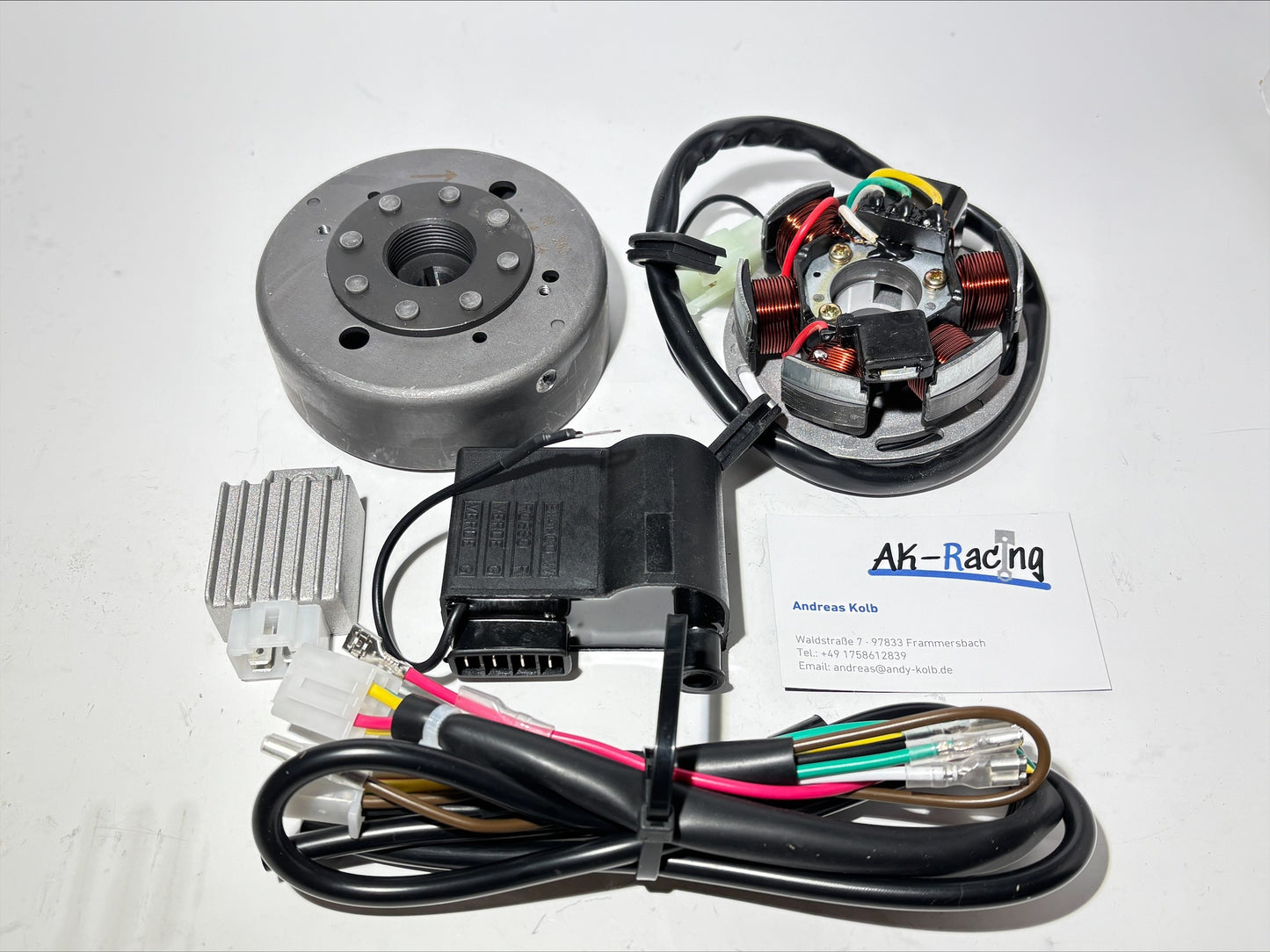Zündung Modell Kokusan 12V, rechtsdrehend, Sachs 506, Hercules GT, Puch Maxi
