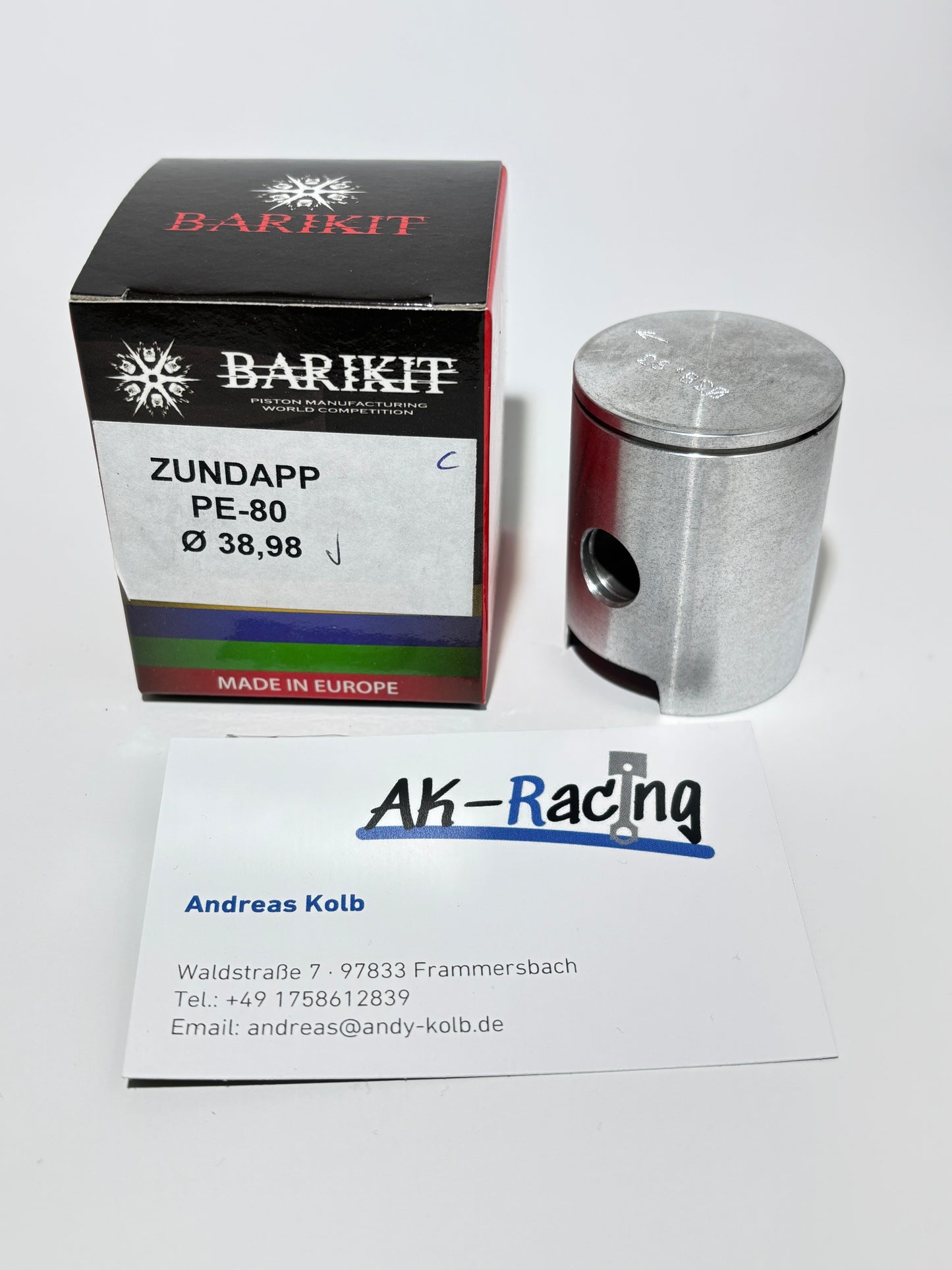 Barikit 1-Ring Racing Kolben, Zündapp