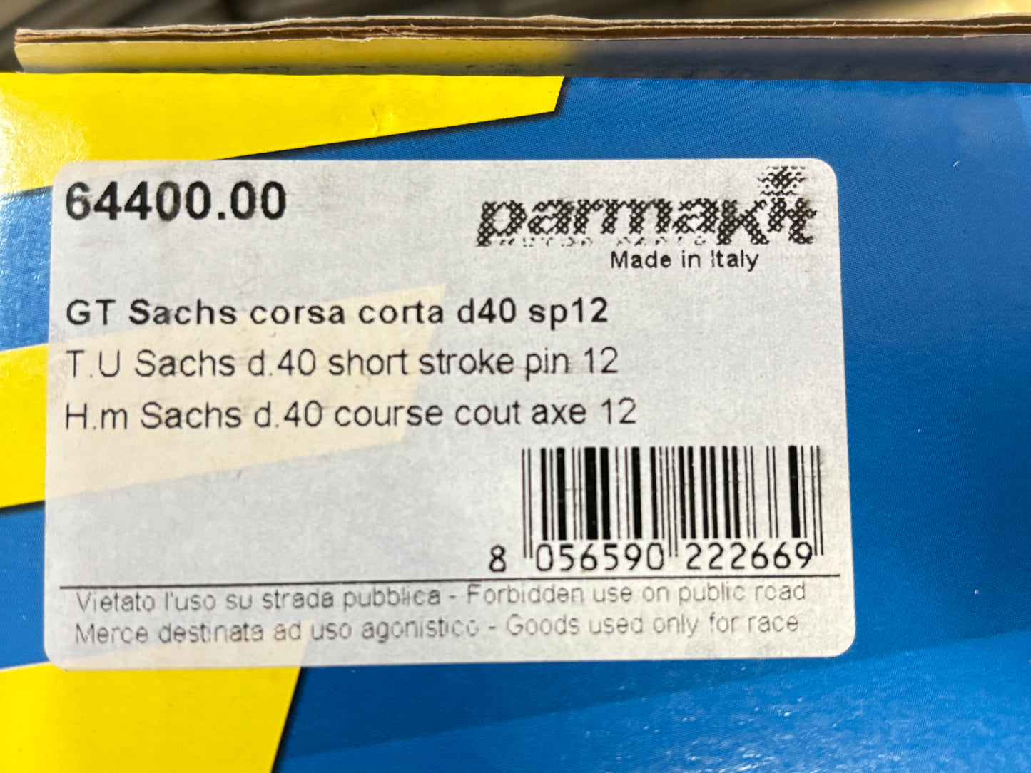 Parmakit Zylinderkit 40mm, Hercules K50, Prima GT, Supra 4GP