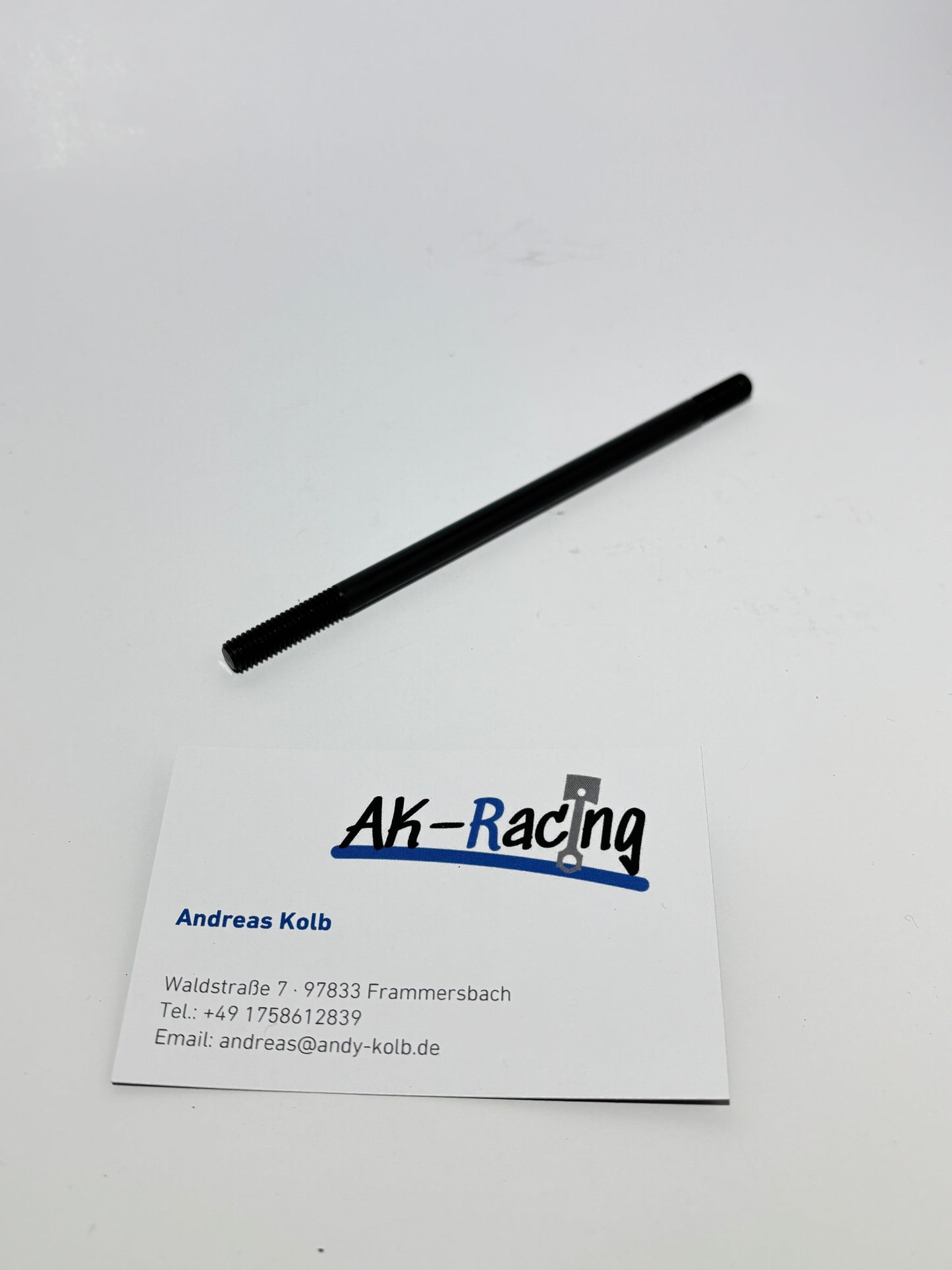 Zylinderstehbolzen, Zuganker, M6x128, Sachs, Hercules