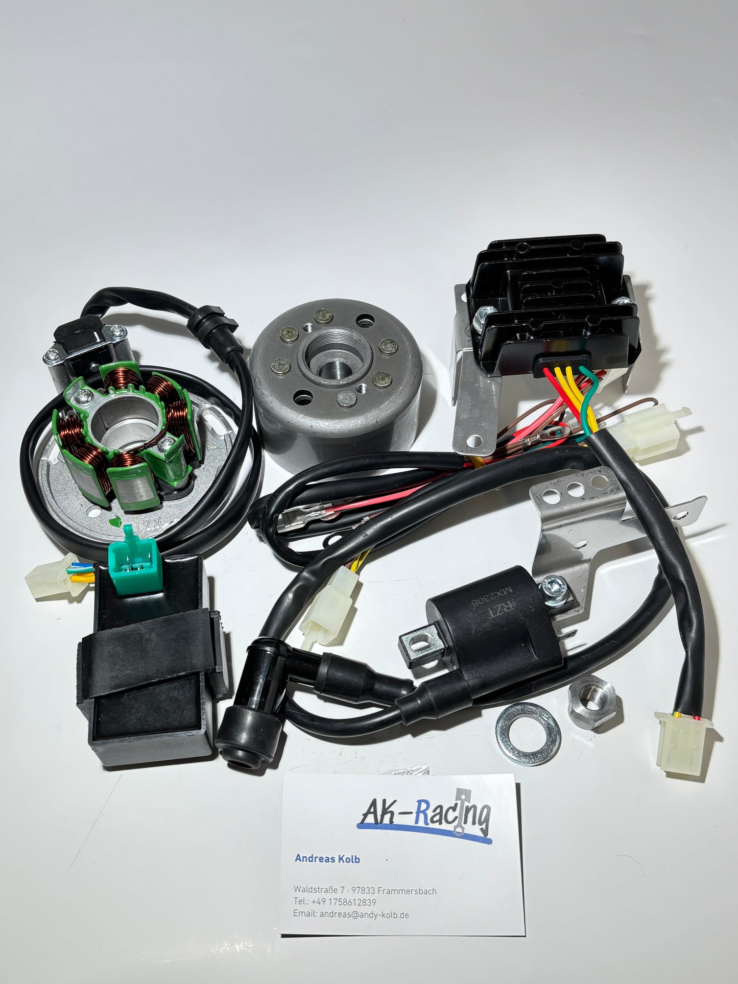 Delta 21 Zündung, 10 Zündkurven, Drehzahlbegrenzer, 90mm Grundplatte, 85W, Sachs, Zündapp, Kreidler