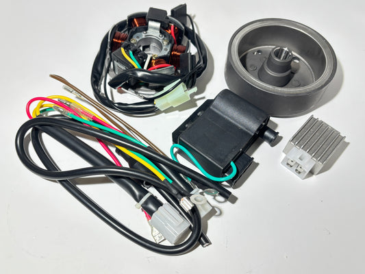 Zündung Modell Kokusan 6V, linksdrehend, Sachs 505, Zündapp, Kreidler