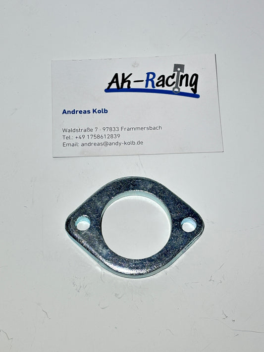 Flanschplatte Auspuff 32mm universal, Hercules, Sachs, Kreidler