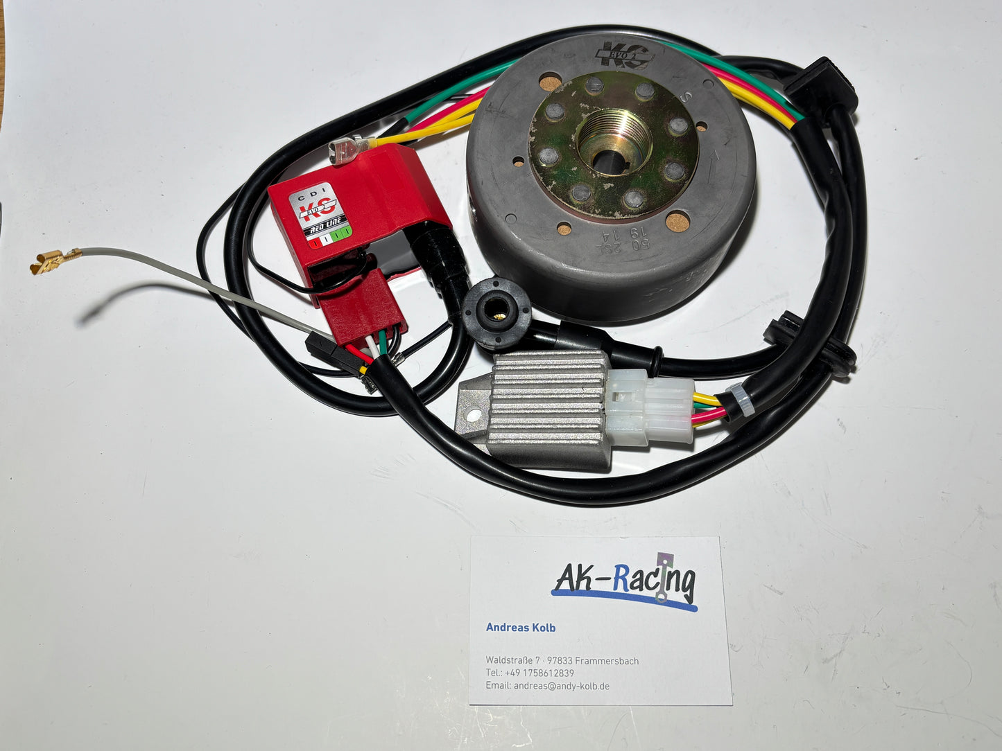 Zündung Kokusan Evo2 plus Redline, linksdrehend, Sachs 505, Kreidler, Zündapp