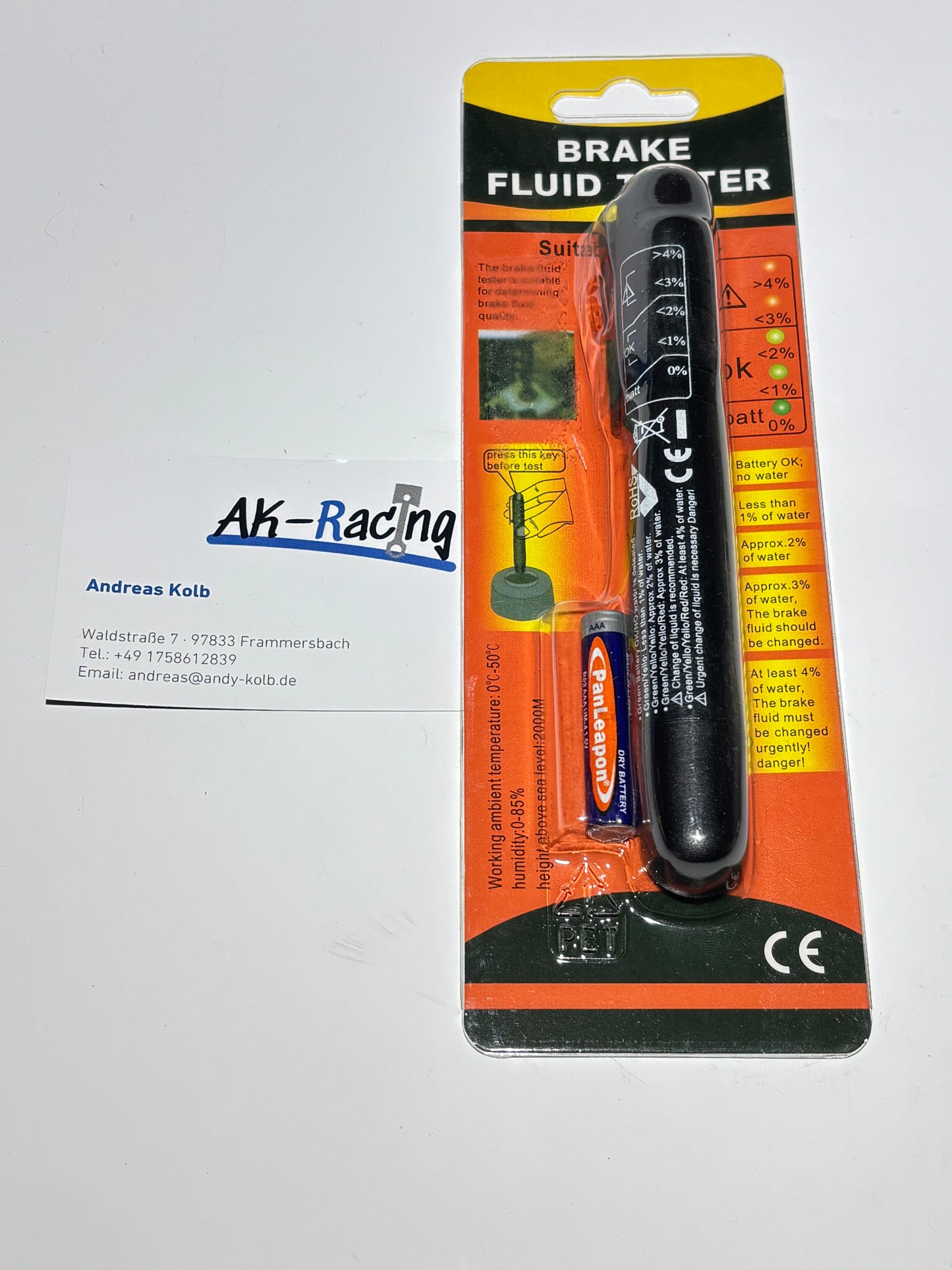 Bremsflüssigkeitstester