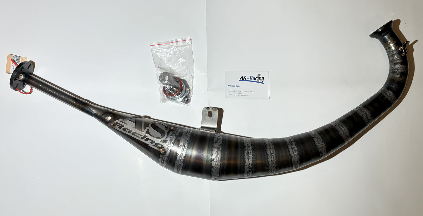AS-Racing Pipes Torque Tech 2 Auspuff, 50 - 65ccm³