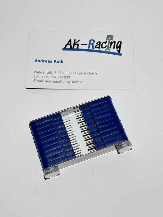 Düsenlehre für Hauptdüse, 20-tlg. 0,45 - 1,5mm