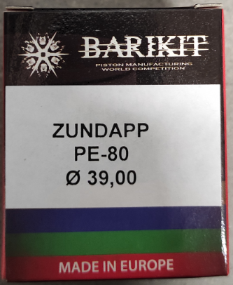 Barikit 1-Ring Racing Kolben, Zündapp