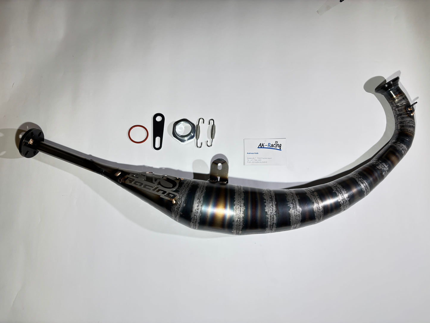 AS-Racing Pipes Torque Tech 2 Auspuff, 90 - 110ccm³