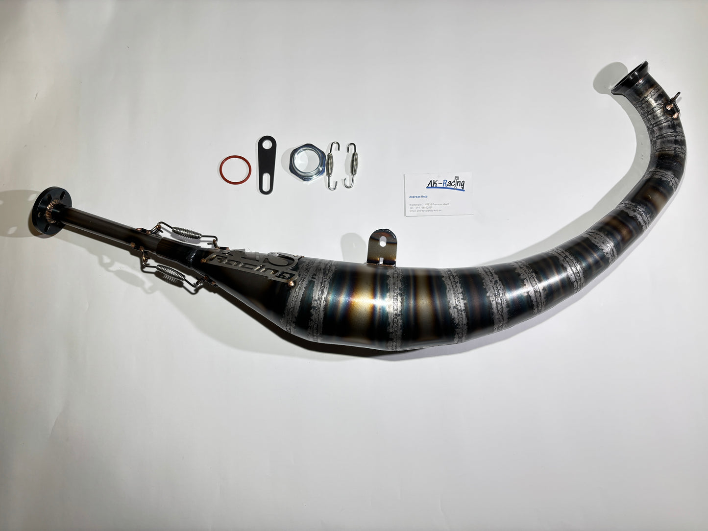 AS-Racing Pipes Torque Tech 2 Auspuff, 90 - 110ccm³